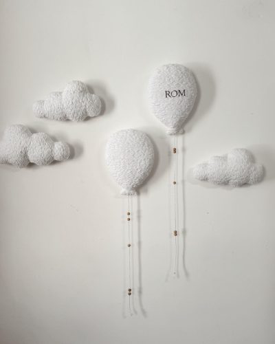 בלוני קיר לבן